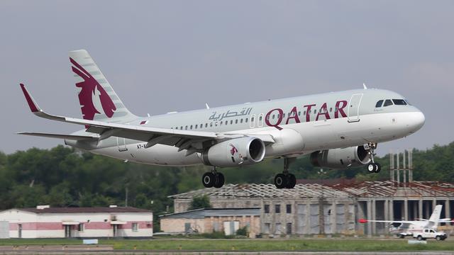A7-AHQ:Airbus A320-200:Qatar Airways